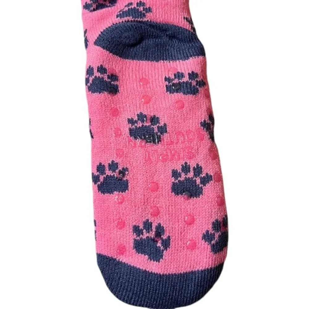 Simply Southern Camper Socks - Love*Dog - Pink/Blue - OS
